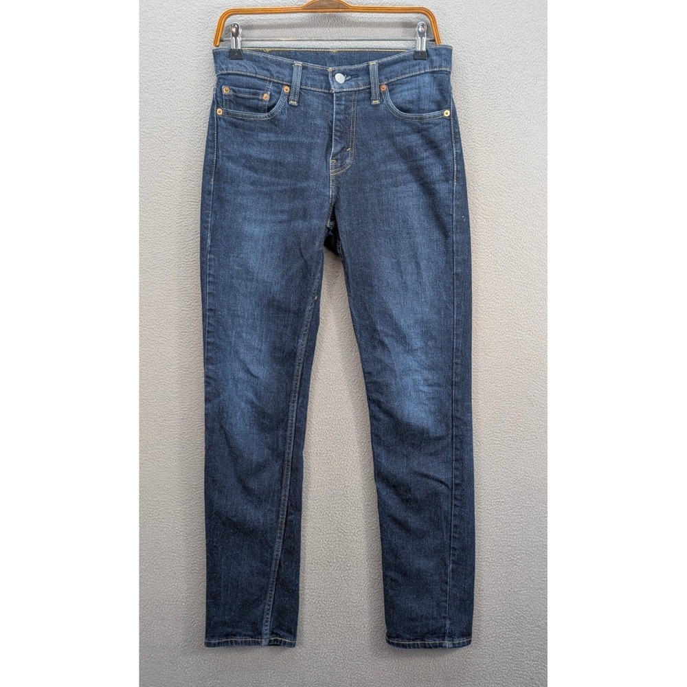 Levi's 501 Original Fit Men's Denim Jeans Size W29 L32 Dark Wash Button Fly Blue